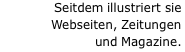Seitdem illustriert sie Webseiten, Zeitungen und Magazine. 